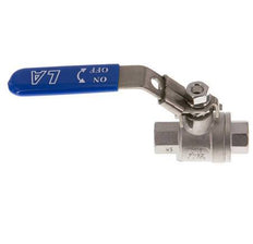 G 1/4 pulgada PN 63 Válvula de bola de acero inoxidable de 2 vías