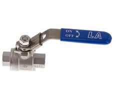 G 1/4 pulgada PN 63 Válvula de bola de acero inoxidable de 2 vías