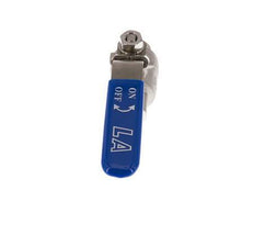 G 1/4 pulgada PN 63 Válvula de bola de acero inoxidable de 2 vías
