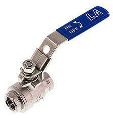 G 1/4 pulgada Compacta PN 63 Válvula de bola de acero inoxidable de 2 vías