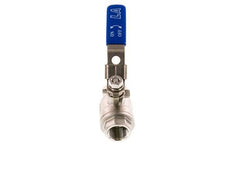 Válvula de bola de 2 vías G1/2'' Acero inoxidable PTFE 63 bar - BL2SM