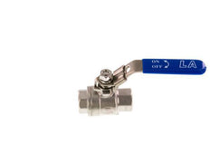 Válvula de bola de 2 vías G1/2'' Acero inoxidable PTFE 63 bar - BL2SM