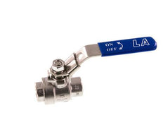Válvula de bola de 2 vías G1/4'' Acero inoxidable PTFE 63 bar - BL2SM