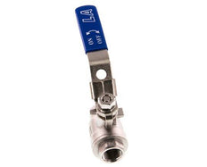 Válvula de bola de 2 vías G1/4'' Acero inoxidable PTFE 63 bar - BL2SM