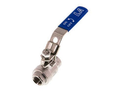 Válvula de bola de 2 vías G1/4'' Acero inoxidable PTFE 63 bar - BL2SM
