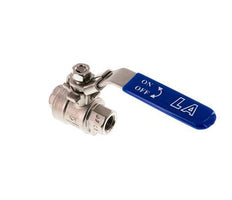 Válvula de bola de 2 vías G3/8'' Acero inoxidable PTFE 63 bar - BL2SM