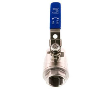 Válvula de bola de 2 vías G1'' Acero inoxidable PTFE 63 bar - BL2SM