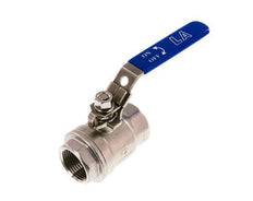 Válvula de bola de 2 vías G1'' Acero inoxidable PTFE 63 bar - BL2SM