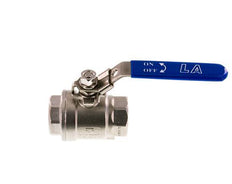 Válvula de bola de 2 vías G1'' Acero inoxidable PTFE 63 bar - BL2SM