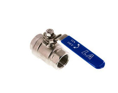 Válvula de bola de 2 vías G1'' Acero inoxidable PTFE 63 bar - BL2SM
