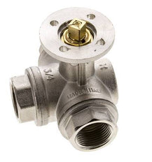 Válvula de bola de 3 vías en L G3/4'' latón ISO-Top 40bar - BL3BAL