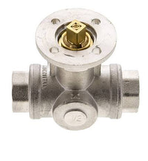 Válvula de bola de 3 vías G1/2'' en T latón ISO-Top 40bar - BL3BAT