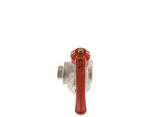 Válvula de bola de 3 vías en L G1/4'' Latón PTFE/NBR 55 bar - BL3BM
