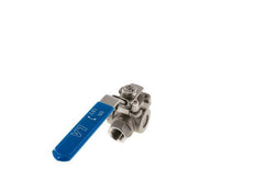 G 1/2 Pulgada Válvula De Bola De Acero Inoxidable De 3 Vías En L