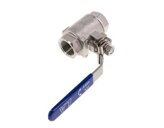 G 1 inch Vented Stainless Steel Ball Valve