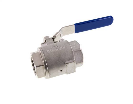 G 2 inch Vented Stainless Steel Ball Valve