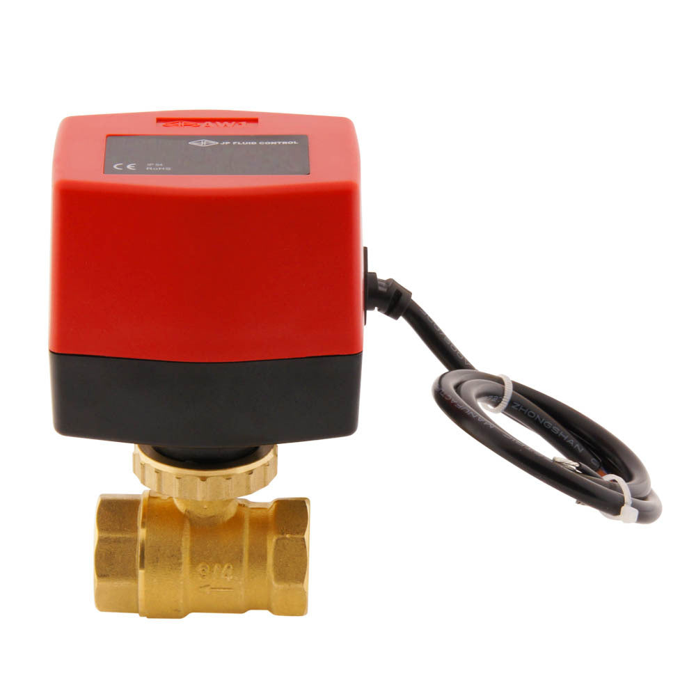 Válvula de bola electrica BW2 3/4'' Rele de 2 vías 24V DC