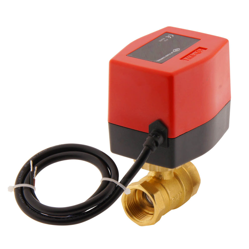 Válvula de bola electrica BW2 3/4'' Rele de 2 vías 24V DC