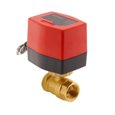 Válvula de bola electrica BW2 3/4'' 2 vías 24V DC 3 puntos