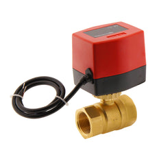 Válvula de bola electrica BW2 1'' 2 vías 24V DC 3 puntos