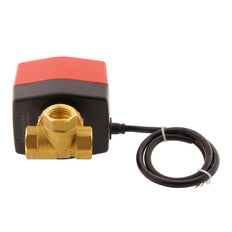 Válvula de bola electrica BW3 1/2'' 3 vías 120V AC 3 puntos