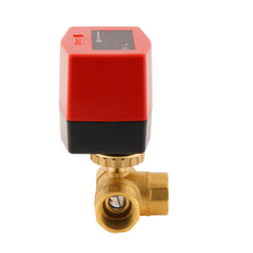 Válvula de bola electrica BW3 3/4'' 3 vías 230V CA 3 puntos