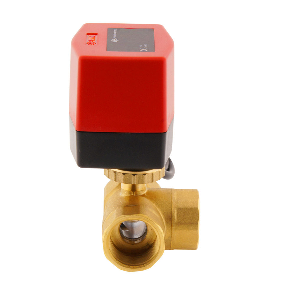Válvula de bola electrica BW3 1'' Rele de 3 vías 24V AC