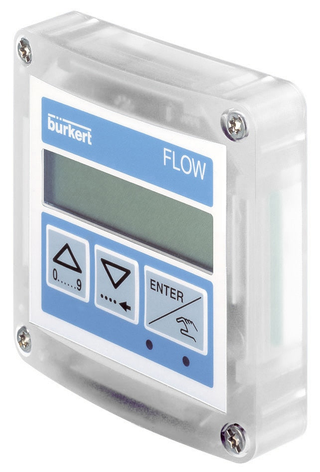 Transmisor de caudal, universal, montaje en panel - Bürkert 8025 - 564417