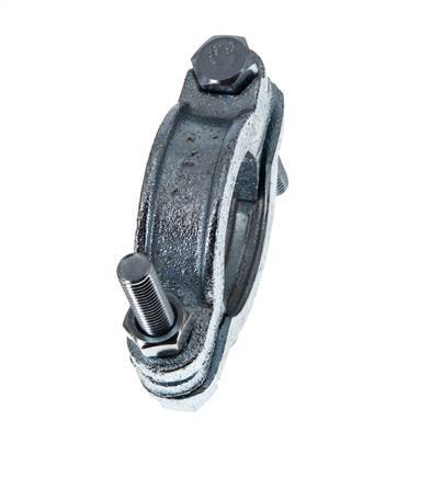 Abrazadera de manguera de fundición maleable de 48-60 mm de acoplamiento de garras giratorias DIN 20039A