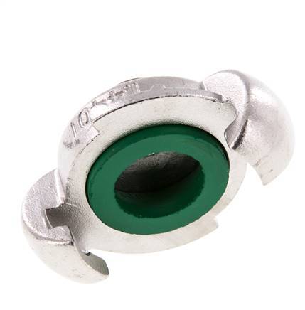 Acero inoxidable DN 10 DIN 3489 Acoplamiento de garras giratorias G 3/8'' Macho