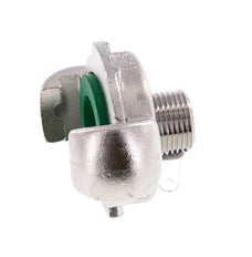 Acero inoxidable DN 10 DIN 3489 Acoplamiento de garras giratorias G 3/8'' Macho