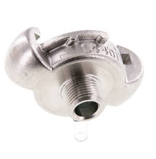 Acero inoxidable DN 10 DIN 3489 Acoplamiento de garras giratorias G 3/8'' Macho