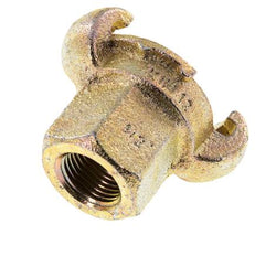 Hierro fundido DN 17 DIN 3489 Acoplamiento de garras giratorias Rp 1/2'' hembra