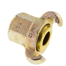 Hierro fundido DN 17 DIN 3489 Acoplamiento de garras giratorias Rp 1/2'' hembra
