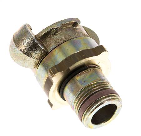 Hierro fundido DN 17 DIN 3238 Acoplamiento de garras giratorias G 3/4'' Macho