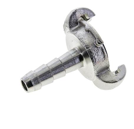 Hierro fundido DN 8.5 DIN 3489 Acoplamiento de garras giratorias 13 mm (1/2'') Lengüeta de manguera