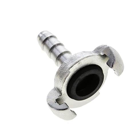 Hierro fundido DN 8.5 DIN 3489 Acoplamiento de garras giratorias 13 mm (1/2'') Lengüeta de manguera