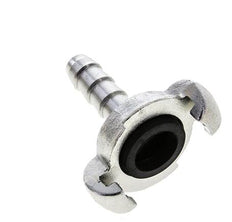 Hierro fundido DN 8.5 DIN 3489 Acoplamiento de garras giratorias 13 mm (1/2'') Lengüeta de manguera