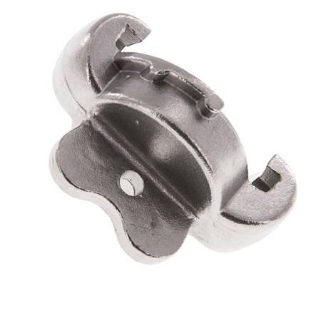 Cierre de acoplamiento de garras giratorias de acero inoxidable (DIN 3489) 42 mm