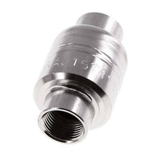 Válvula de retención G3/8'' Acero inoxidable 316 FKM (muelle ligero) 0,03-16bar - CLIS4E