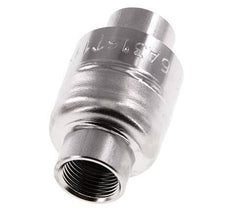 Válvula de retención G3/8'' Acero inoxidable 316 FKM (muelle ligero) 0,03-16bar - CLIS4E