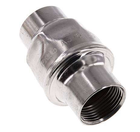 G1'' Válvula de retención de acero inoxidable 316 PTFE 0,03-16bar
