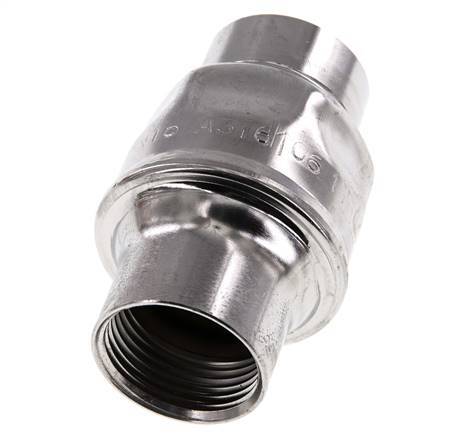 G1'' Válvula de retención de acero inoxidable 316 PTFE 0,03-16bar