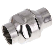 Válvula de retención G1-1/2'' Acero inoxidable 316 FKM (muelle ligero) 0,03-16bar - CLIS4E