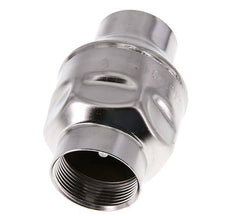 Válvula de retención G1-1/2'' Acero inoxidable 316 FKM (muelle ligero) 0,03-16bar - CLIS4E