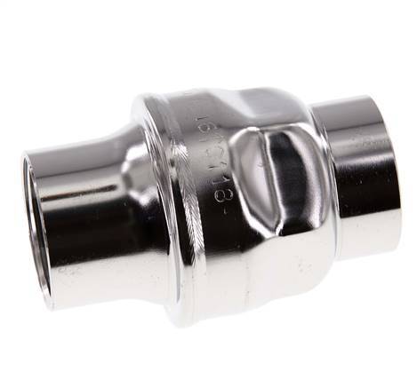 G1 Válvula de retención de 1/4'' de acero inoxidable 316 FKM 0,03-16bar - Servicio pesado [6 Piezas]
