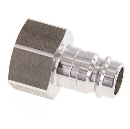 Acero inoxidable 316L DN 10 Acoplamiento de aire Enchufe G 1/2 pulgada Hembra