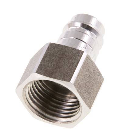 Acero inoxidable 316L DN 10 Acoplamiento de aire Enchufe G 1/2 pulgada Hembra
