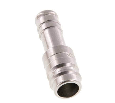 Enchufe de acoplamiento de aire DN 10 de acero inoxidable Pilar de manguera de 10 mm