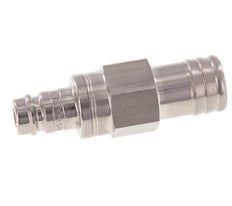 Acero inoxidable DN 10 Tapón de acoplamiento de aire 19 mm Pilar de manguera Doble cierre